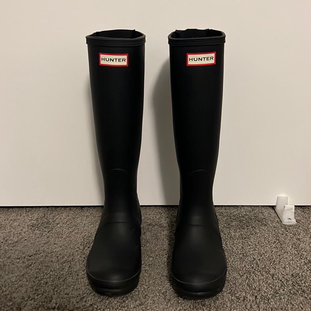 Hunter original tall rain boots